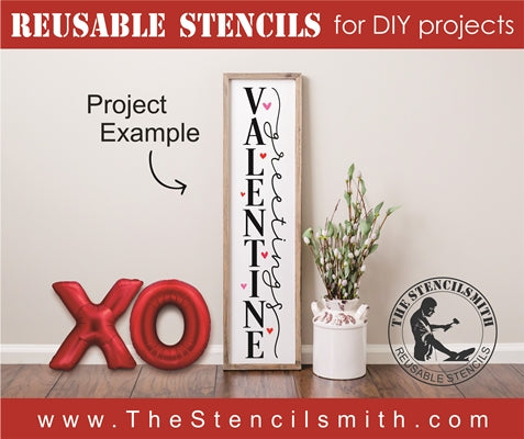7209 - Valentine Greetings - The Stencilsmith