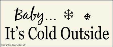 Baby It's Cold Outside - The Stencilsmith