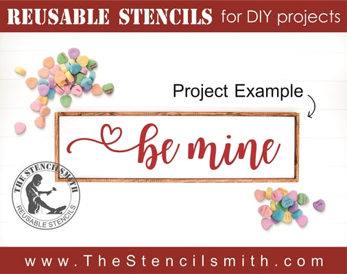 7215 - be mine - The Stencilsmith