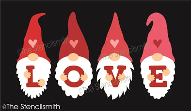 7232 - LOVE (gnomes) - The Stencilsmith