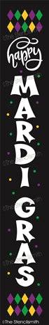 7241 - Happy Mardi Gras - The Stencilsmith