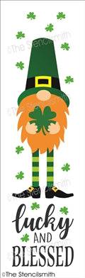 7248 - lucky and blessed (gnome) - The Stencilsmith