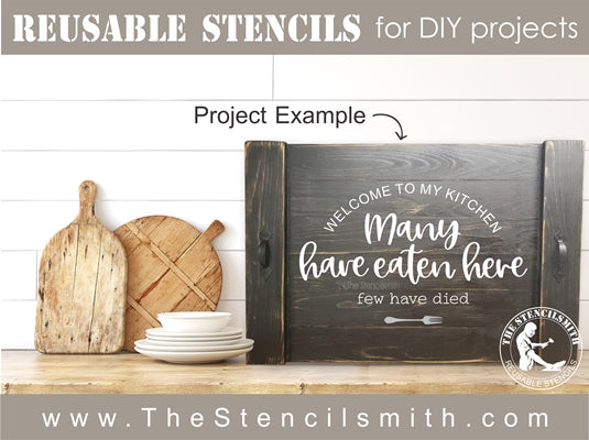 7256 - Many people have eaten here - The Stencilsmith