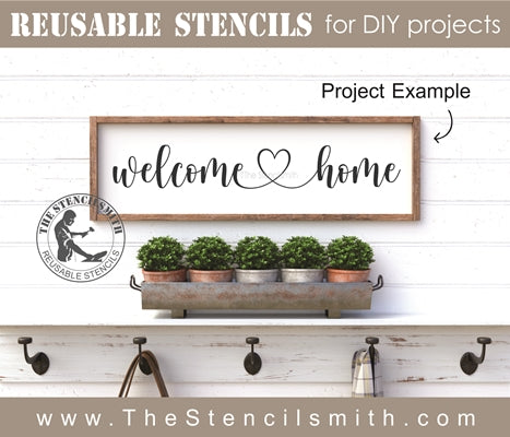 7253 - welcome home - The Stencilsmith
