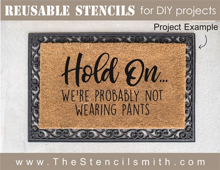 7261 - hold on we're probably not - The Stencilsmith