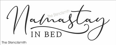 7279 - Namastay in bed - The Stencilsmith