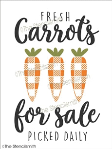 7296 - Carrots for Sale - The Stencilsmith