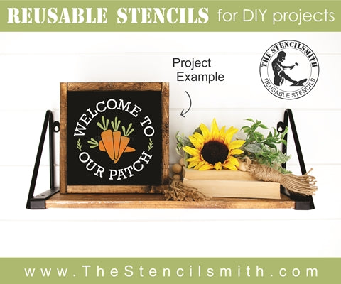 7300 - welcome to our patch - The Stencilsmith