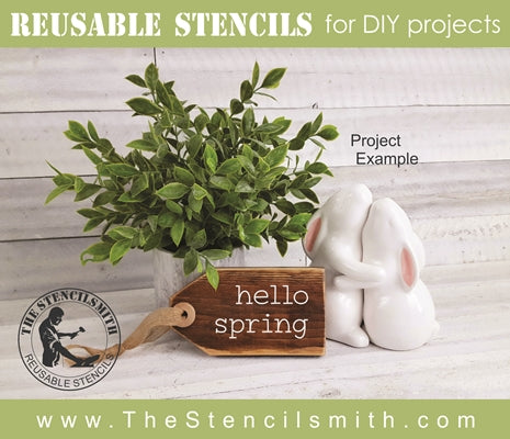 7302 - Spring phrases - The Stencilsmith