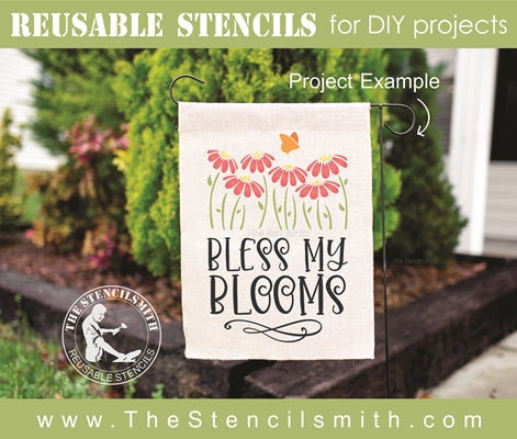 7309 - Bless my Blooms - The Stencilsmith
