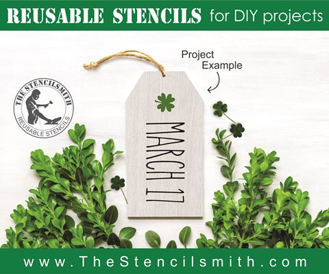 7310 - St. Patrick's Day words - The Stencilsmith