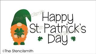 7314 - Happy St. Patrick's Day (gnome) - The Stencilsmith