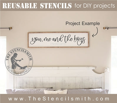 7315 - you, me and the boys / girls - The Stencilsmith