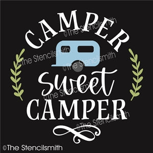 7316 - camper sweet camper - The Stencilsmith