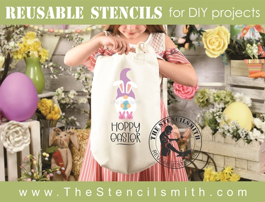 7327 - Hoppy Easter (gnome) - The Stencilsmith