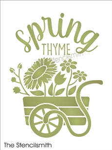 7343 - Spring thyme - The Stencilsmith