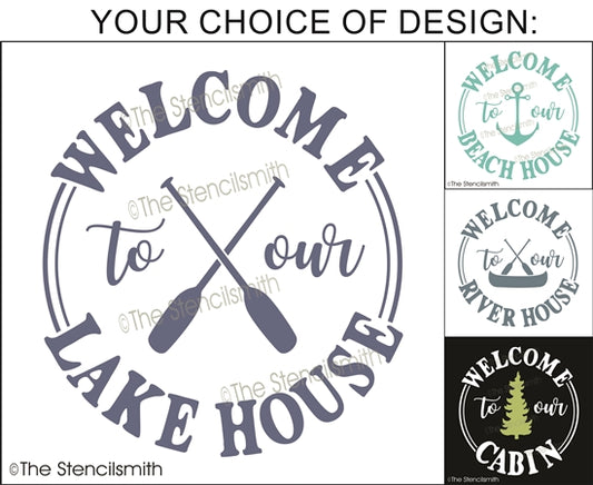 7346 - Welcome to our - The Stencilsmith