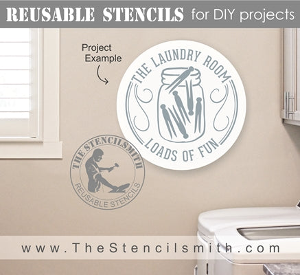 7350 - The Laundry Room - The Stencilsmith