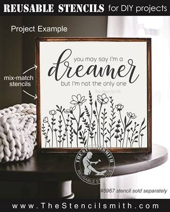 7373 - wildflowers - The Stencilsmith