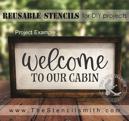 7374 - Welcome to our - The Stencilsmith