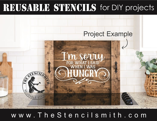 7380 - sorry for what I said when - The Stencilsmith