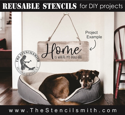 7383 - Home is where my - The Stencilsmith