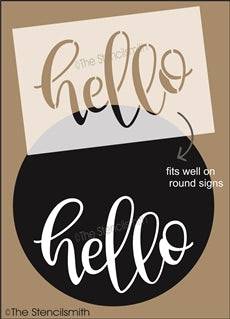 7395 - hello - The Stencilsmith