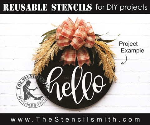 7395 - hello - The Stencilsmith