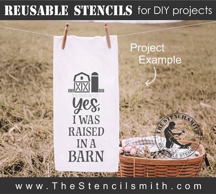 7399 - Yes, I was raised in - The Stencilsmith