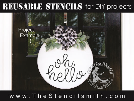7403 - oh, hello - The Stencilsmith