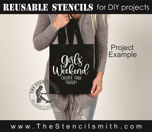 7409 - Girls' Weekend - The Stencilsmith