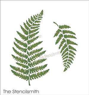 7413 - fern branches - The Stencilsmith