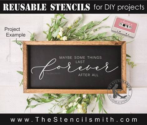 7414 - maybe some things last - The Stencilsmith