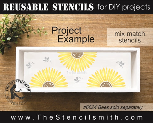7423 - half daisy - The Stencilsmith