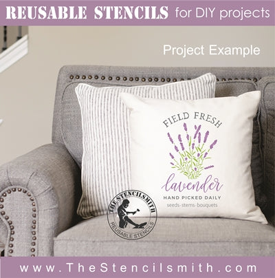7431 - Field Fresh Lavender - The Stencilsmith