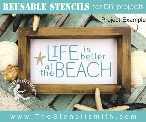 7443 - Life is better - The Stencilsmith