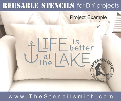 7443 - Life is better - The Stencilsmith