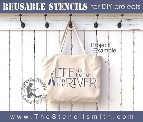 7443 - Life is better - The Stencilsmith