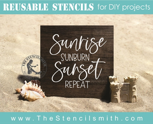 7444 - sunrise sunburn - The Stencilsmith