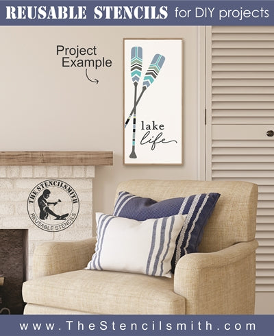 7446 - Lake Life - The Stencilsmith