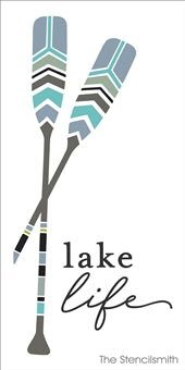 7446 - Lake Life - The Stencilsmith