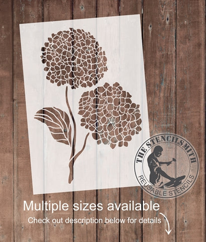 7453 - Hydrangeas - The Stencilsmith