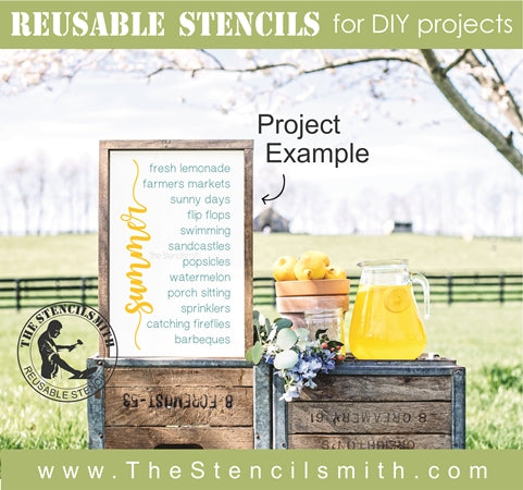 7457 - Summer - The Stencilsmith