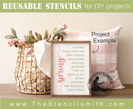 7458 - Spring - The Stencilsmith