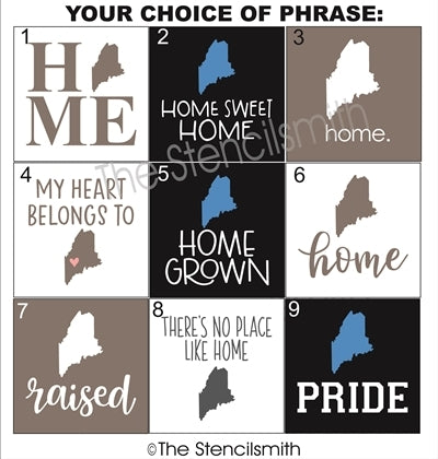 7461 - Maine Minis - The Stencilsmith