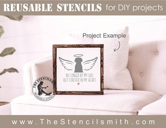 7469 - No longer by my side - The Stencilsmith