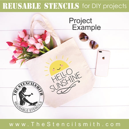 7471 - hello sunshine - The Stencilsmith