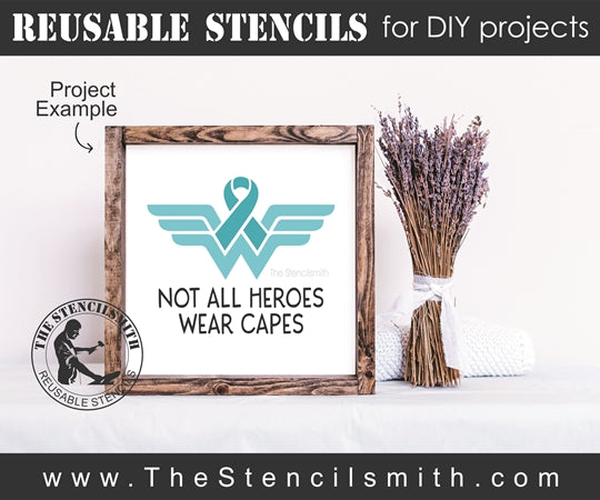 7477 - not all heroes wear capes - The Stencilsmith