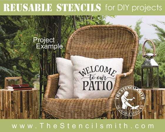 7494 - Welcome to our - The Stencilsmith
