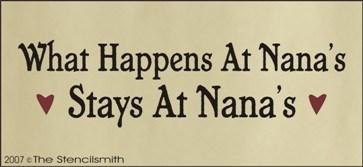 74 - What Happens at Nana's - The Stencilsmith